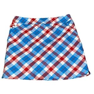 Plaid Golf Skirt
